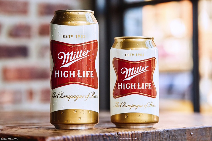 В Бельгии уничтожили партию пива Miller High Life по требованию комитета вин Шампани