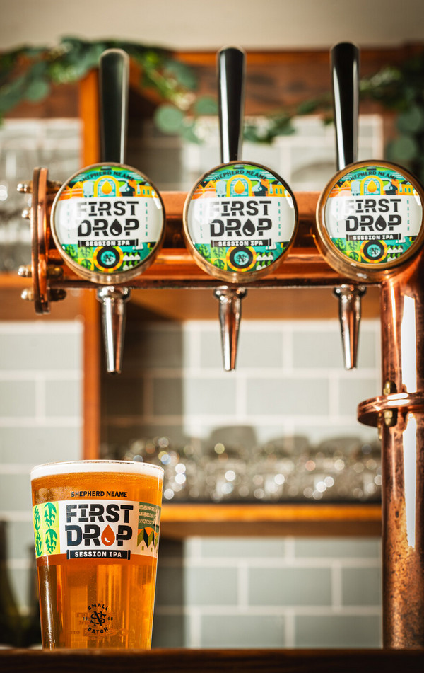 Shepherd Neame First Drop taps